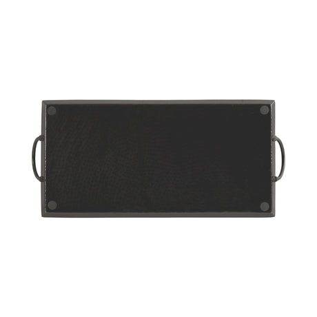 Sanzo Hammered Rectangle Metal Tray