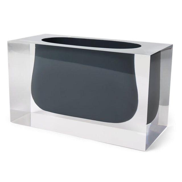 Acrylic Cube Vase | Jonathan Adler Bel Air Gorge | Oroa.com