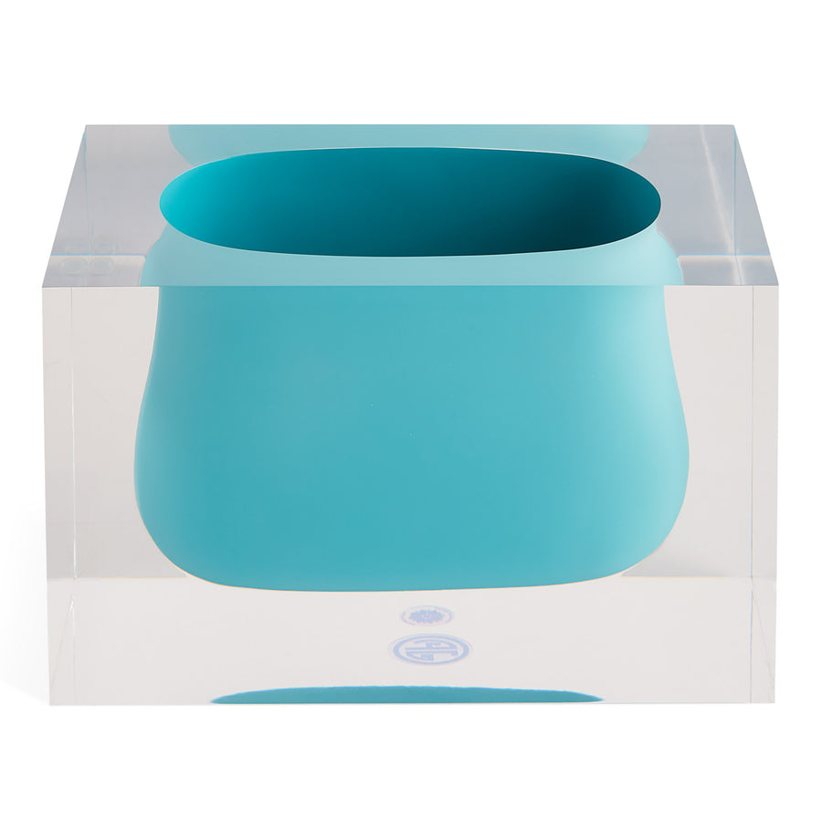 Acrylic Cube Vase | Jonathan Adler Bel Air Gorge | Oroa.com