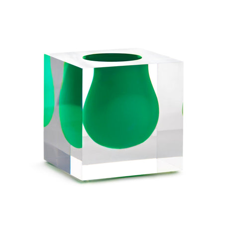 Orange Mini Scoop Vase | Jonathan Adler Bel Air | Oroa.com