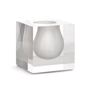 Orange Mini Scoop Vase | Jonathan Adler Bel Air | Oroa.com
