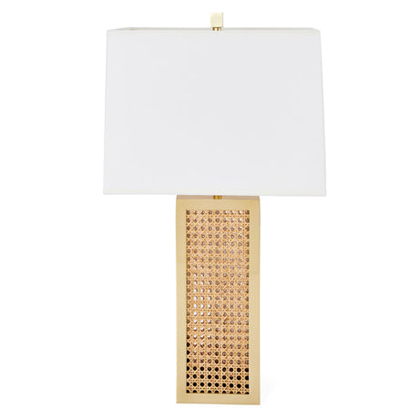 Caned Rattan Table Lamp | Jonathan Adler Bellport | Oroa.com