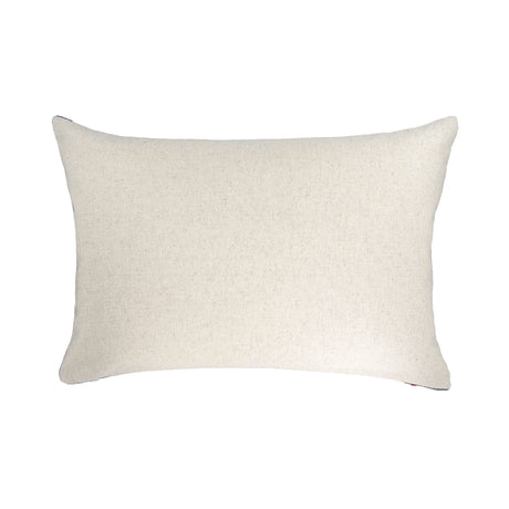 Beverly Hills Silk Velvet Ikat Throw Pillow Cover, 16 X 24