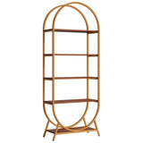 Modern Arched 5-Tier Bookshelf | OROA