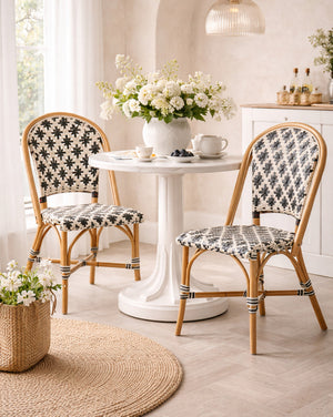   Hospitality furniture - Woven Indoor Semi Outdoor Bistro Chairs 2 - www.oroatrade.com | Oroa.com