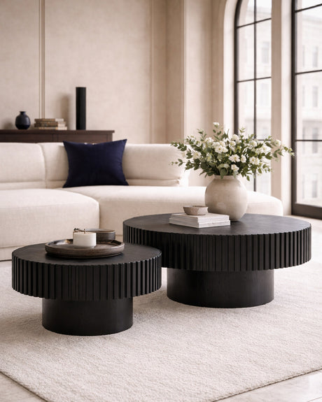 black round coffee tables - www.oroa.com