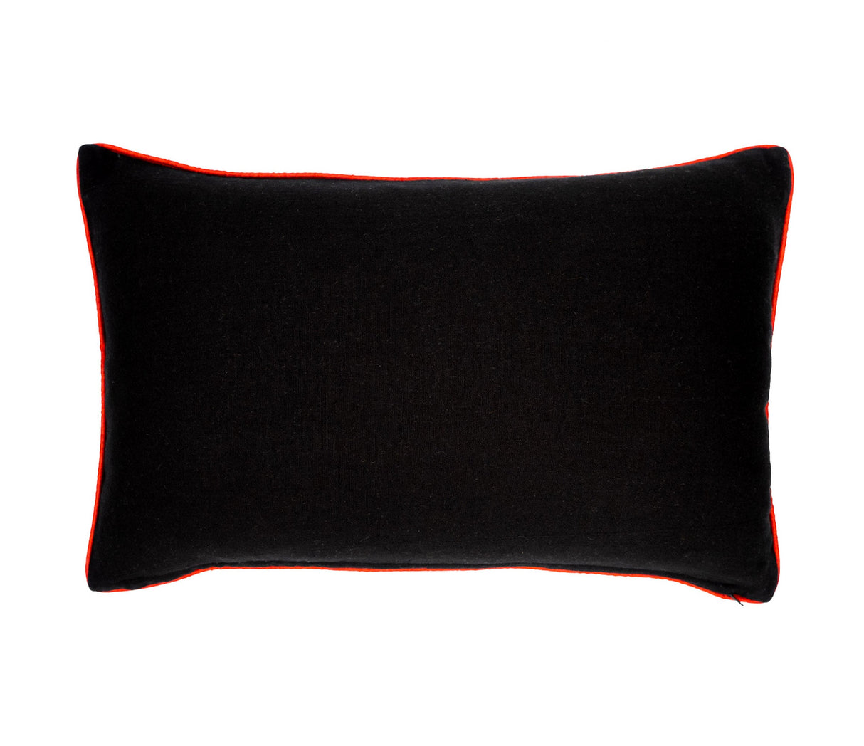 Black Orchid Linen Throw Pillow Cover, 12 X 20