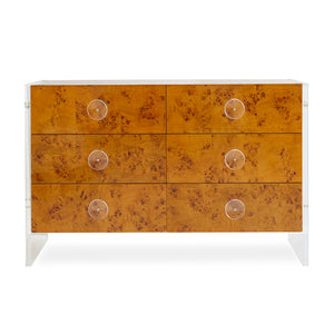 Mappa Wood 6-Drawer Dresser | Jonathan Adler Bond