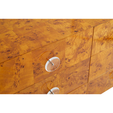 Mappa Wood 6-Drawer Dresser | Jonathan Adler Bond