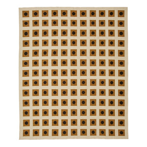 Dotted Squares Flatweave Rug | Jonathan Adler Bond