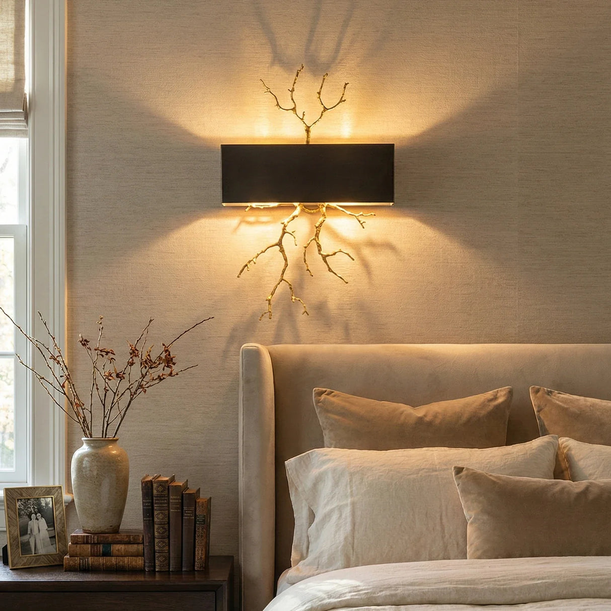 Brass Branch Wall Lamp - OROA