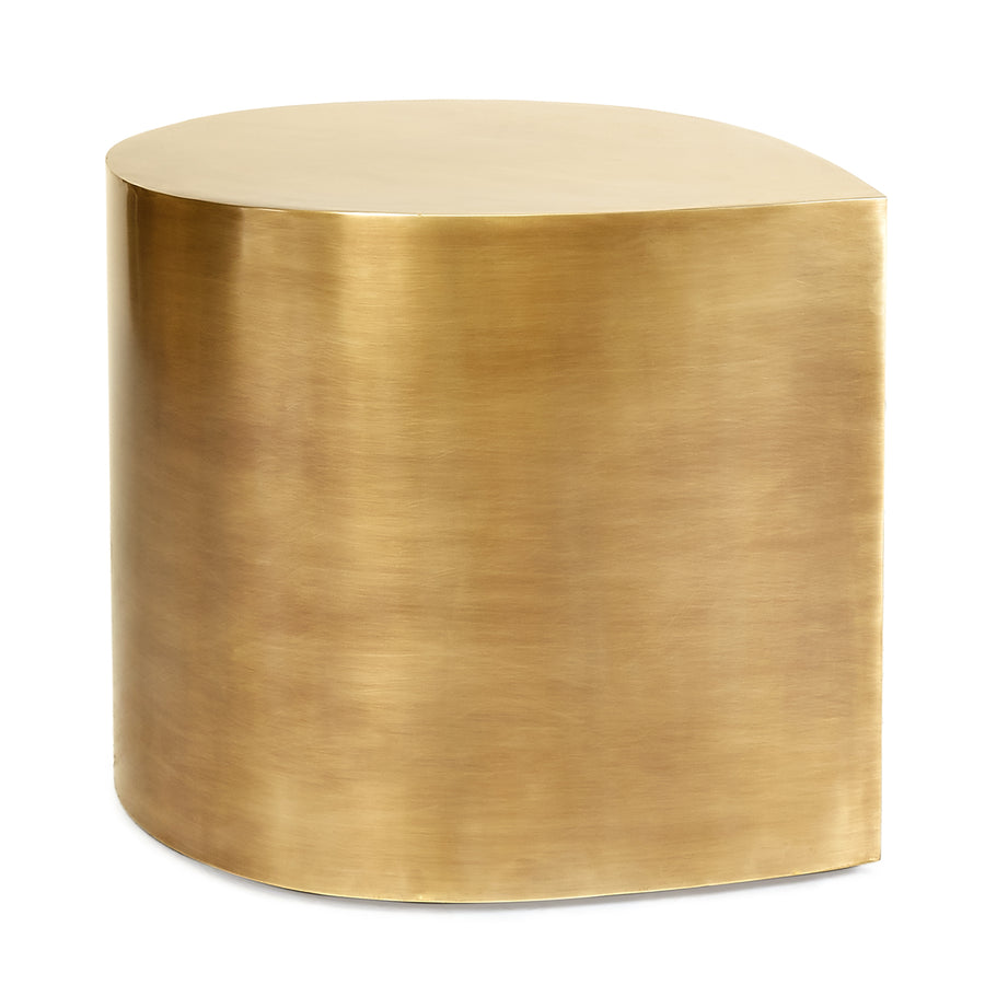 Antique Brass End Table | Jonathan Adler Teardrop | Oroa.com