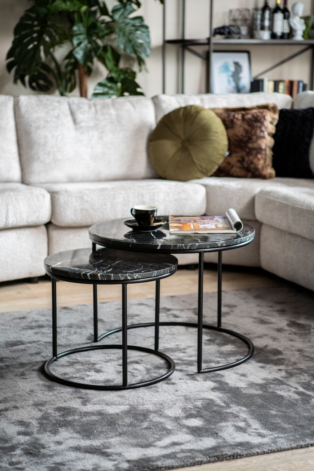 Marble Nesting Coffee Tables | By-Boo Romeo | OROA.com
