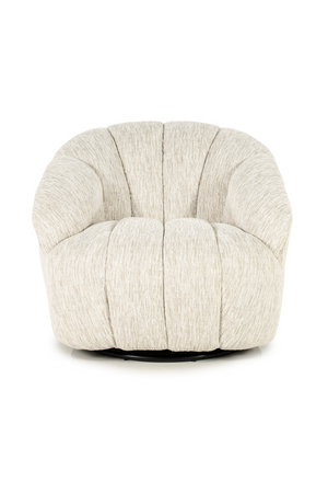   Deep-Channeled Swivel Chair | Oroa.com