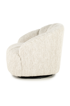   Deep-Channeled Swivel Chair | Oroa.com