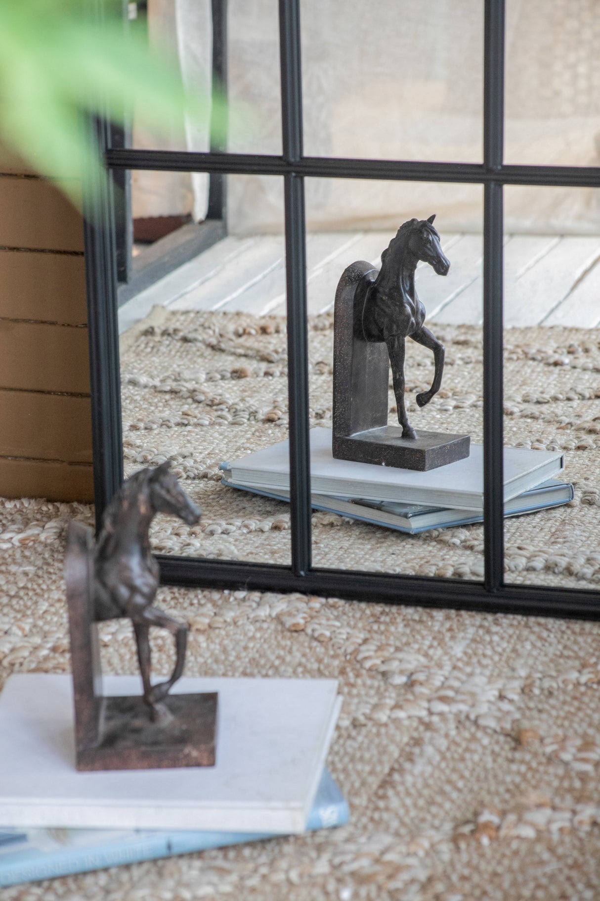 Trotting Horse Bookends - Equestrian