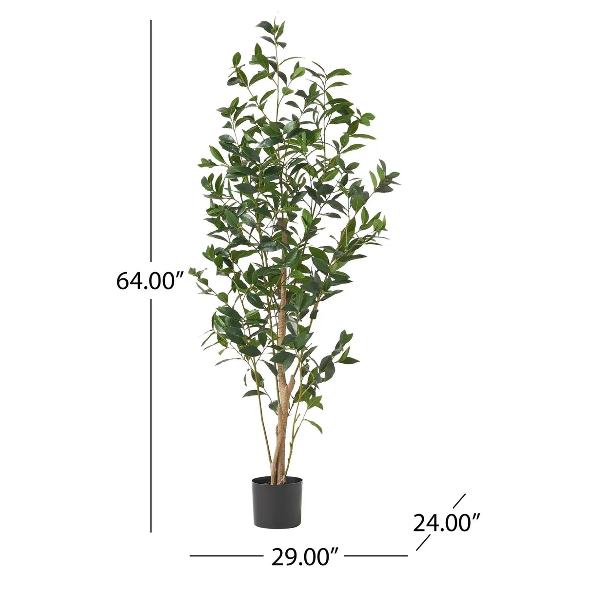 Artificial Laurel Tree - Natural Look