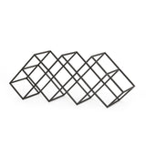 Industrial Tabletop Wine Rack - 7 Bottle Holders - OROA