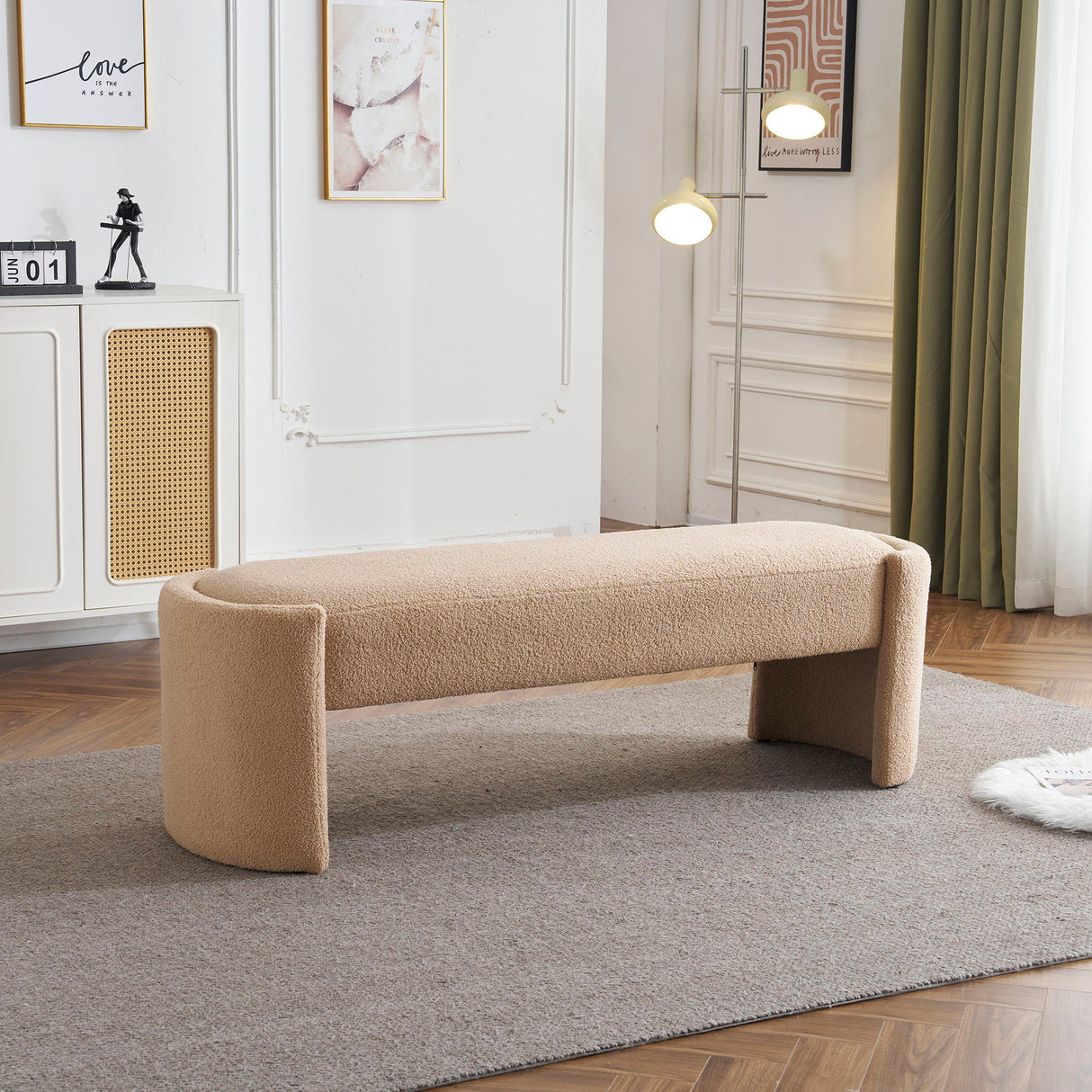 Simplicity Light Camel Bench - OROA