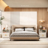 2 Drawer Nightstand - Beige Classic