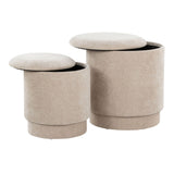 Marla - Contemporary Ottoman (S/2) - OROA