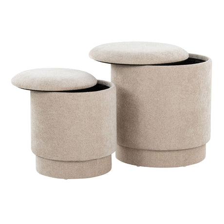 Marla - Contemporary Ottoman (S/2) - OROA