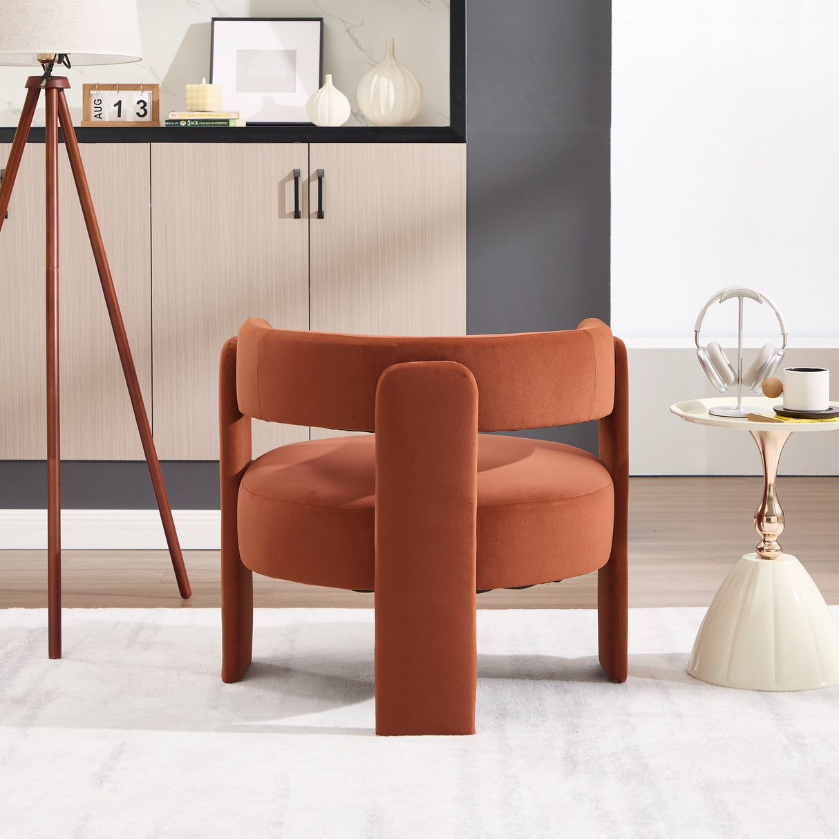 Accent Chair for Living Room, Velvet Touch