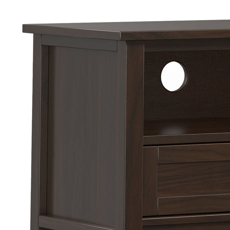 Handcrafted Low TV Media Stand - OROA