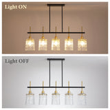 Modern Farmhouse 5-Light Dining Room Chandelier