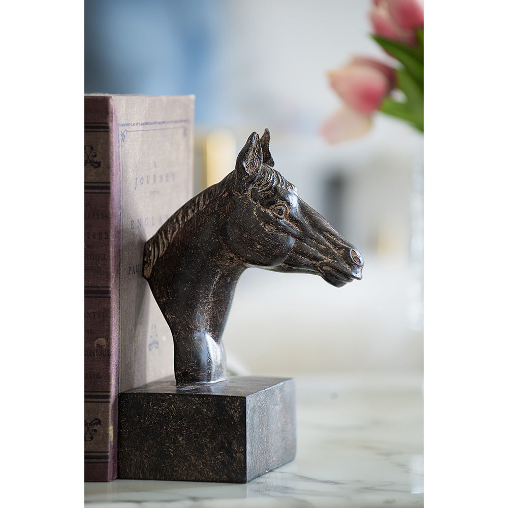 Sculptural Horse Bookends (S/2)