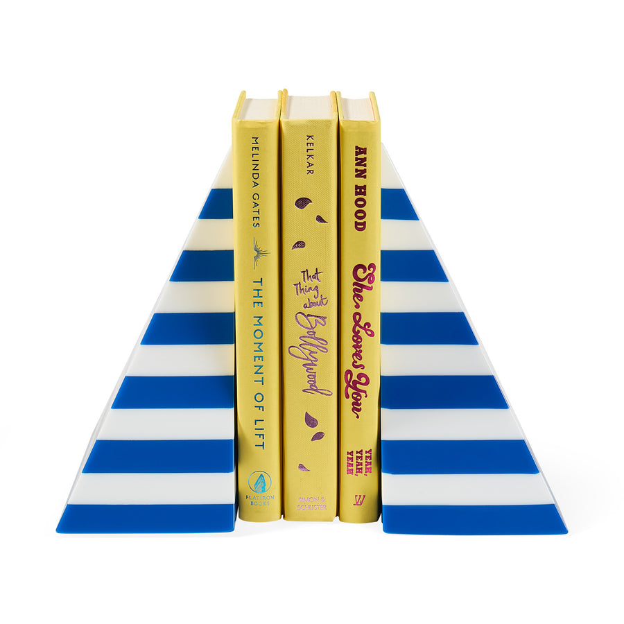 Blue & White Bookends | Jonathan Adler Cabana | Oroa.com