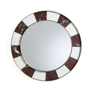 Marble & Stone Round Mirror | Jonathan Adler Canaan | Oroa.com