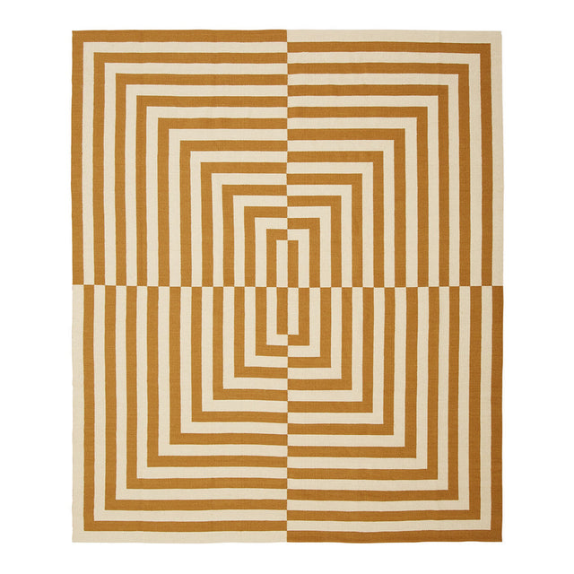 Patterned Wool Flatweave Rug | Jonathan Adler Canaan | Oroa.com