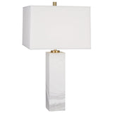 White Marble Table Lamp | Jonathan Adler Canaan | Oroa.com