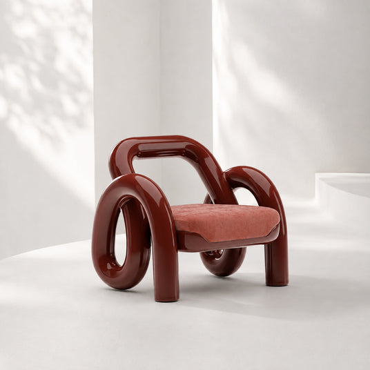 Caracole gelee red chair - oroa.com