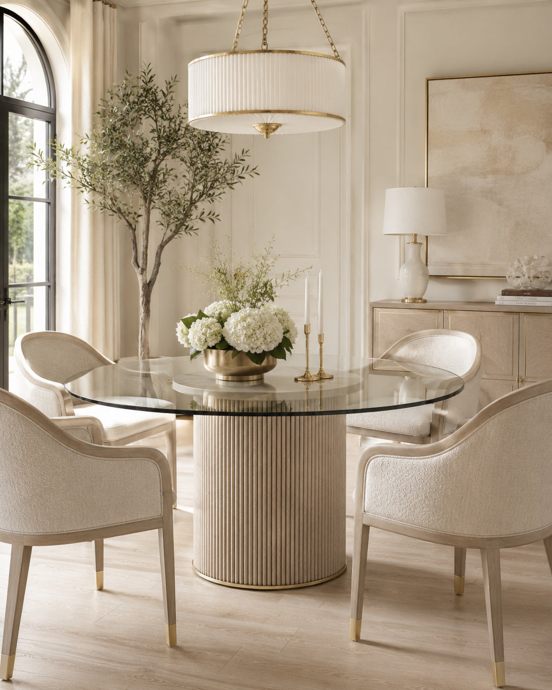 caracole rhythm dining table