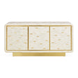 Bone Marquetry 3-Door Sideboard | Jonathan Adler Casablanca | Oroa.com