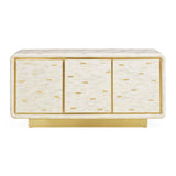 Bone Marquetry 3-Door Sideboard | Jonathan Adler Casablanca | Oroa.com