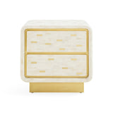 2-Drawer Brick End Table | Jonathan Adler Casablanca | Oroa.com