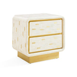 2-Drawer Brick End Table | Jonathan Adler Casablanca | Oroa.com