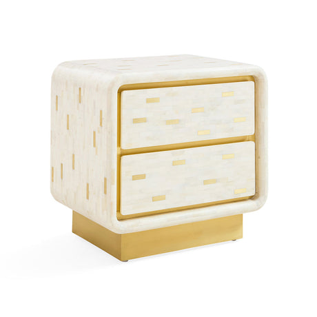 2-Drawer Brick End Table | Jonathan Adler Casablanca | Oroa.com