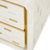 2-Drawer Brick End Table | Jonathan Adler Casablanca | Oroa.com