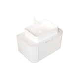 Bathroom Vanity & Sink with Floating Curved Edges - OROA