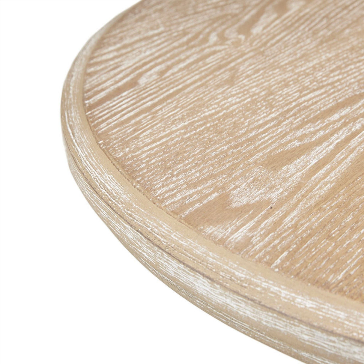 Solid Wood & Ash Veneer Accent Table - OROA