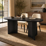 black oval dining table - oroa.com