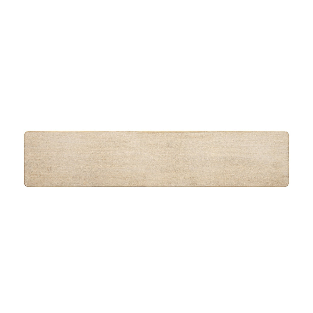 Milo Cerused Reclaimed Pine Console Table with Lower Shelf, Light Natural - OROA Online Furniture