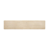 Milo Cerused Reclaimed Pine Console Table with Lower Shelf, Light Natural - OROA Online Furniture
