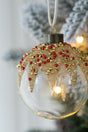 Modern European furniture - Clear Glass Decorative Christmas Balls (12) - www.oroa.com