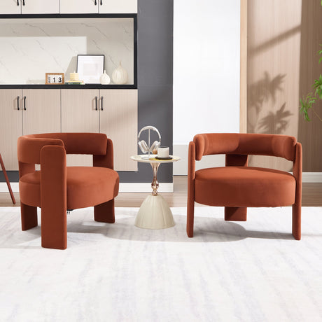 Accent Chair for Living Room, Velvet Touch
