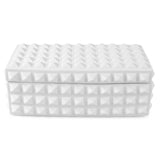 Porcelain Square Studded Box | Jonathan Adler Charade | Oroa.com